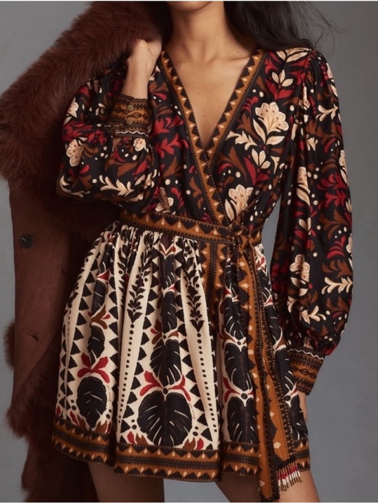 FARM Rio Dresses & Skirts - Farm Rio Tapestry Garden Mini Dress